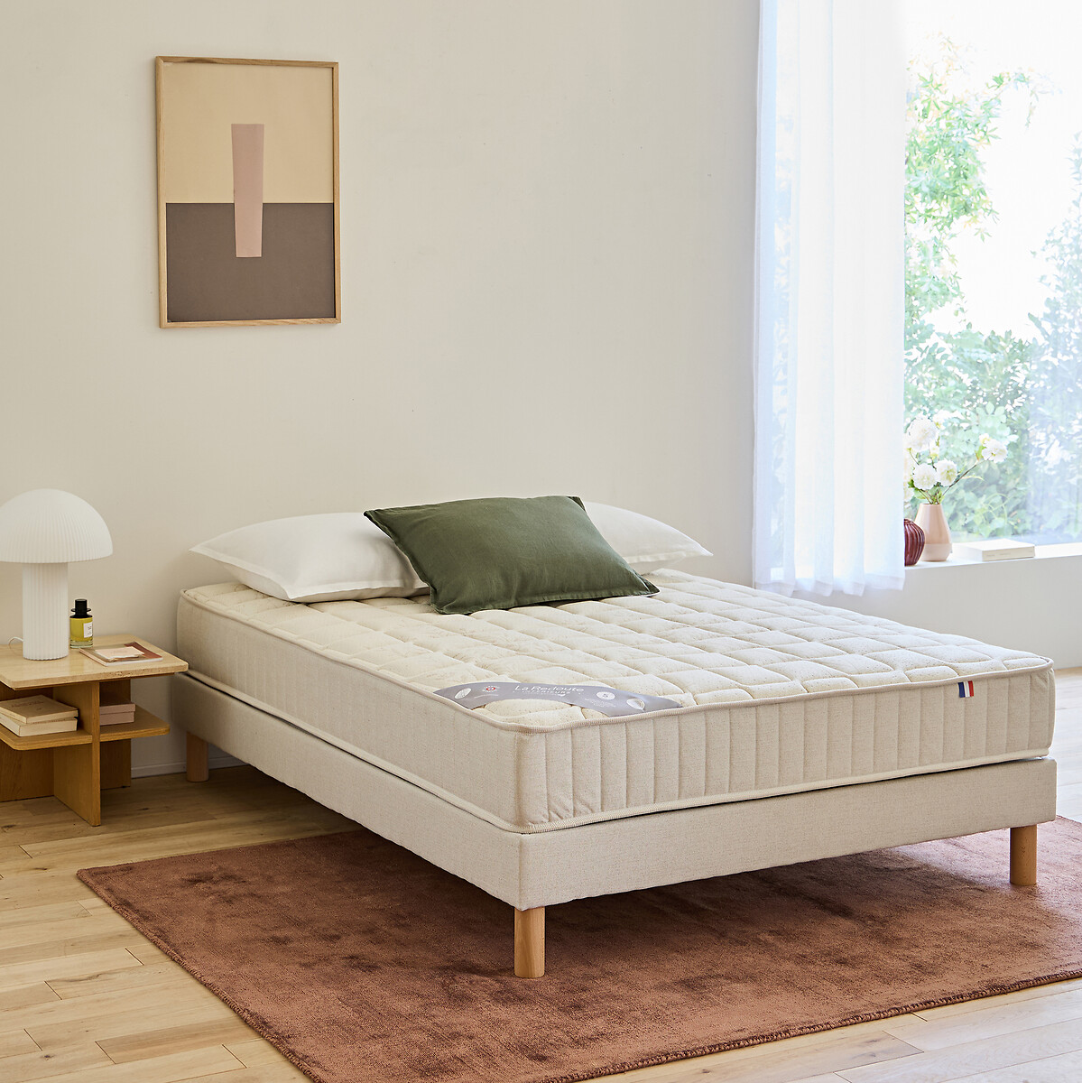 LA REDOUTE INTERIEURS Matras Origine 520 stevige pocketveren 23 cm
