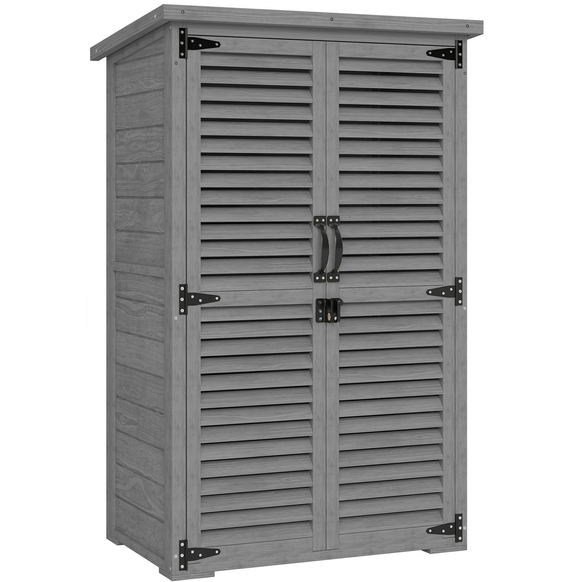 Abri de jardin Bois de sapin, OUTSUNNY