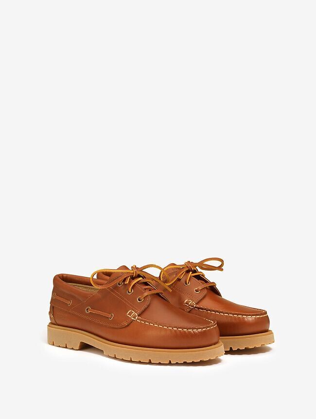Aigle Mocasines con cordones de piel Tarmac
