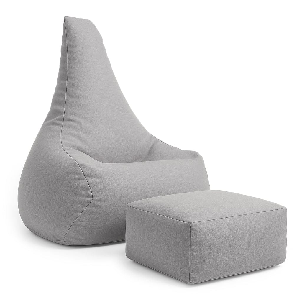 Pouf poire enfant repose-pieds de jardin, MEOW BABY