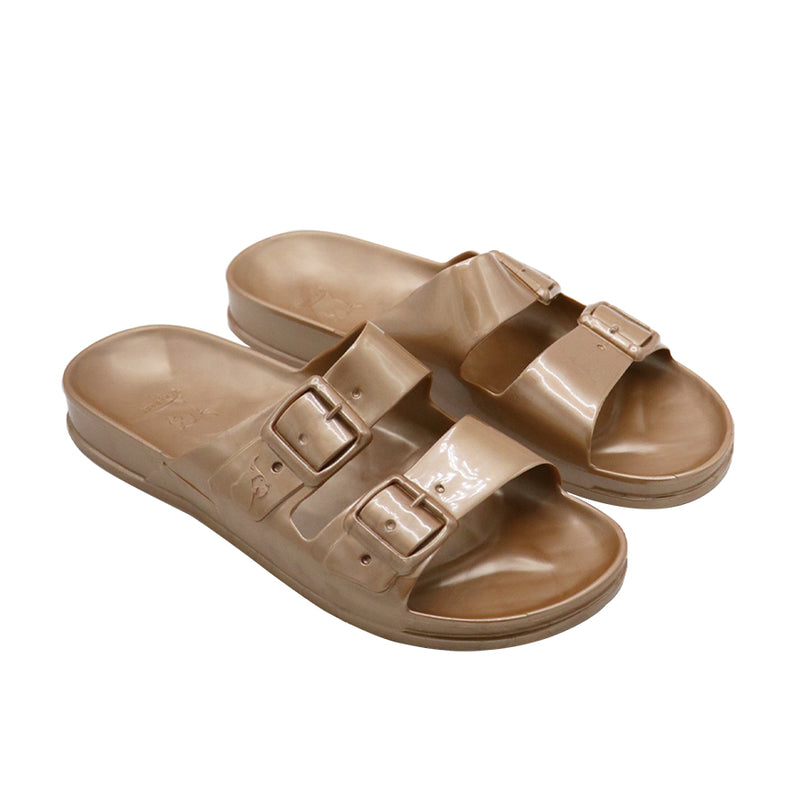 Sandales plates Femme ANJO METALLIC, CACATOES