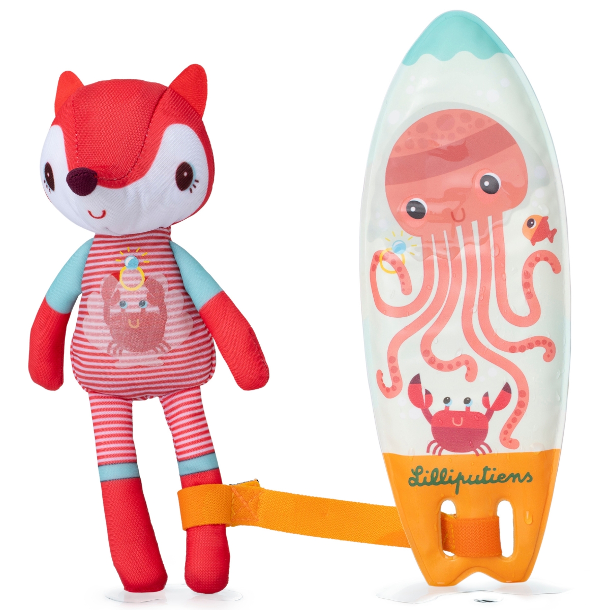 Jeu de bain Alice surfeuse magique, LILLIPUTIENS