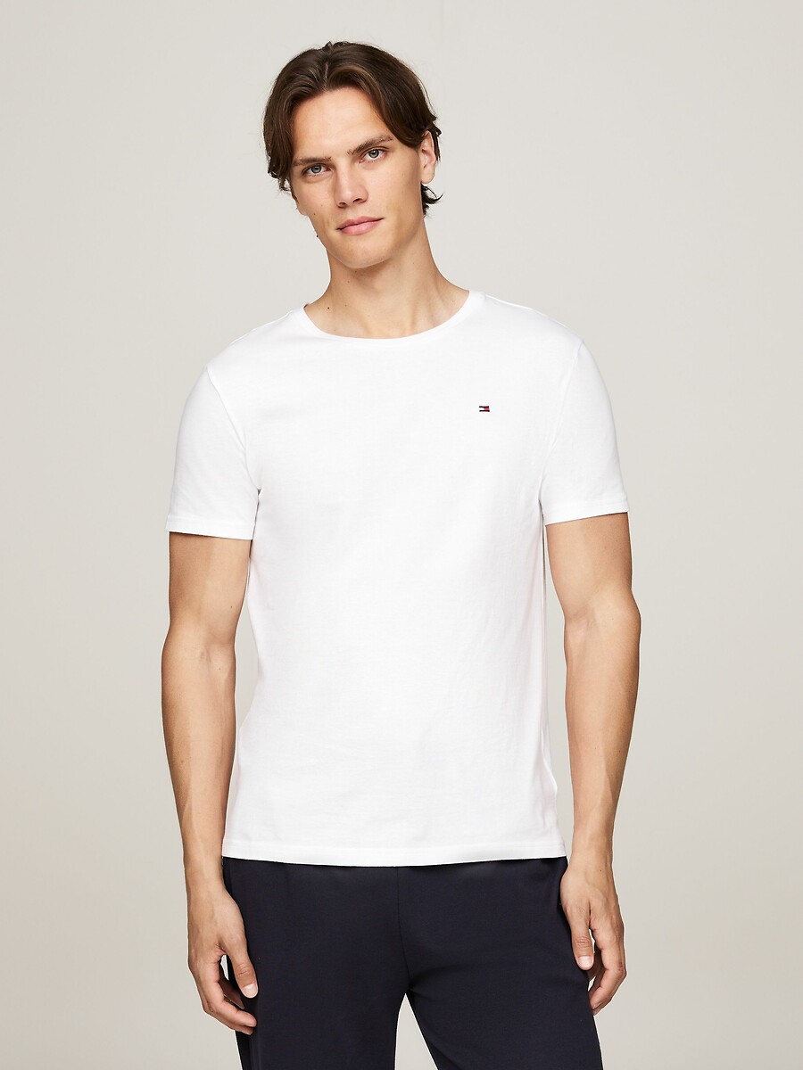 Lot de 3 t-shirts col rond signature cotton essent