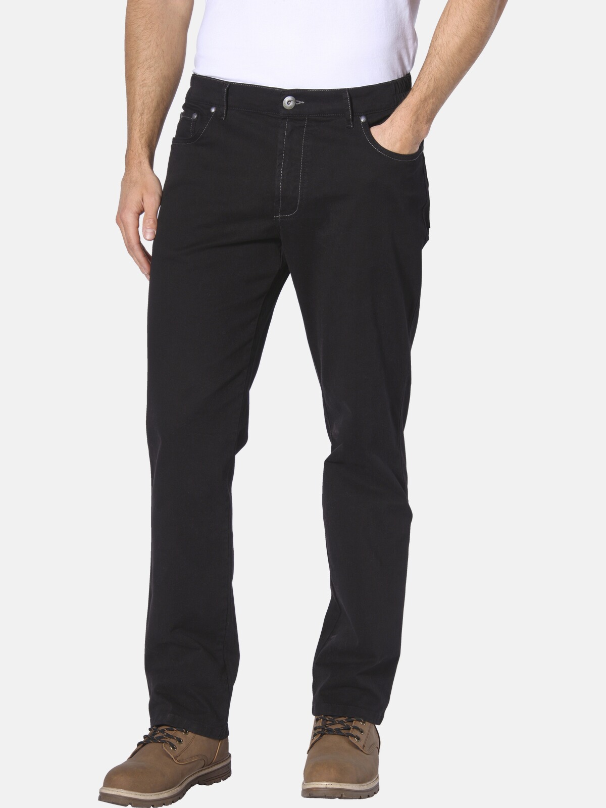 Pantalon taille basse SKANNI, JAN VANDERSTORM