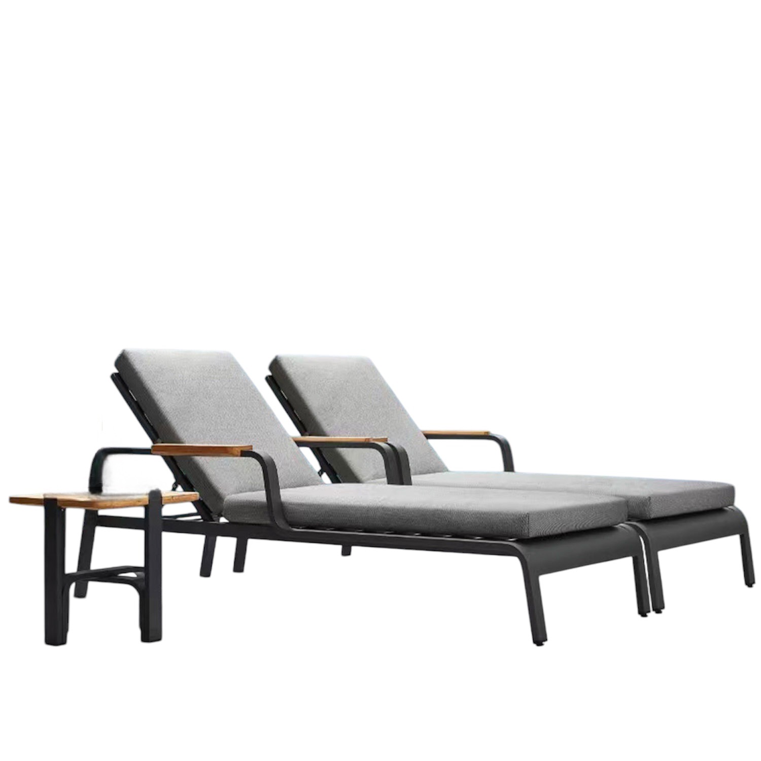 Bain de soleil en aluminium, VISCOUNTI, AU JARDIN DE CHLOÉ