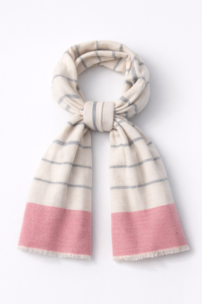Foulard rayé en coton, ARMOR-LUX
