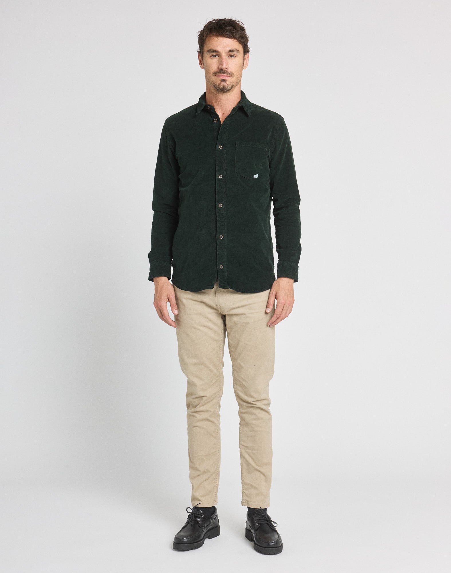 CHEMISE VELOURS LEAF, PULLIN