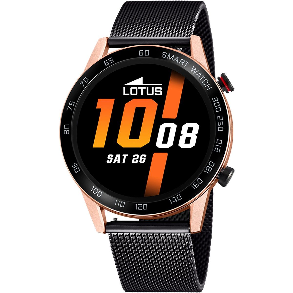 Montre connect e smartwatch dor rose noir Lotus La Redoute