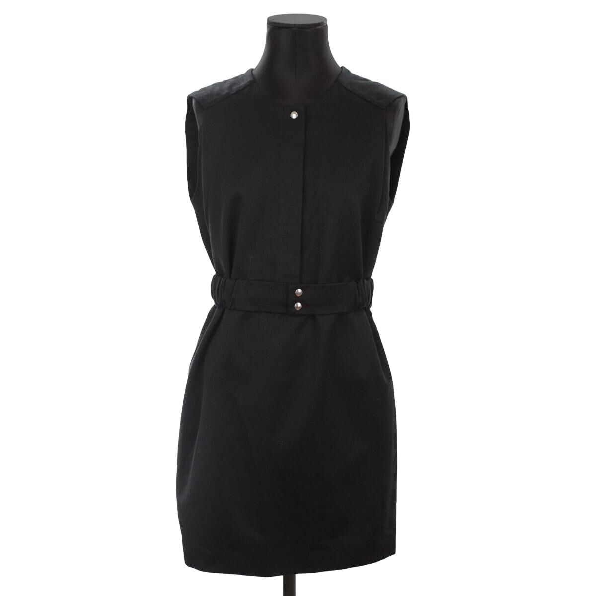 Sweat Sandro Noir Coton Taille S - Occasion Très Bon état, Style Décontracté Et Confortable