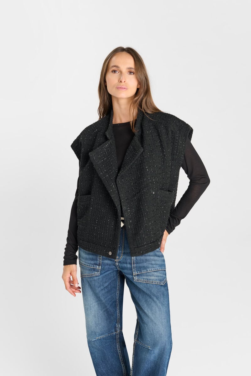 Veste sans manches FUNI, LE TEMPS DES CERISES