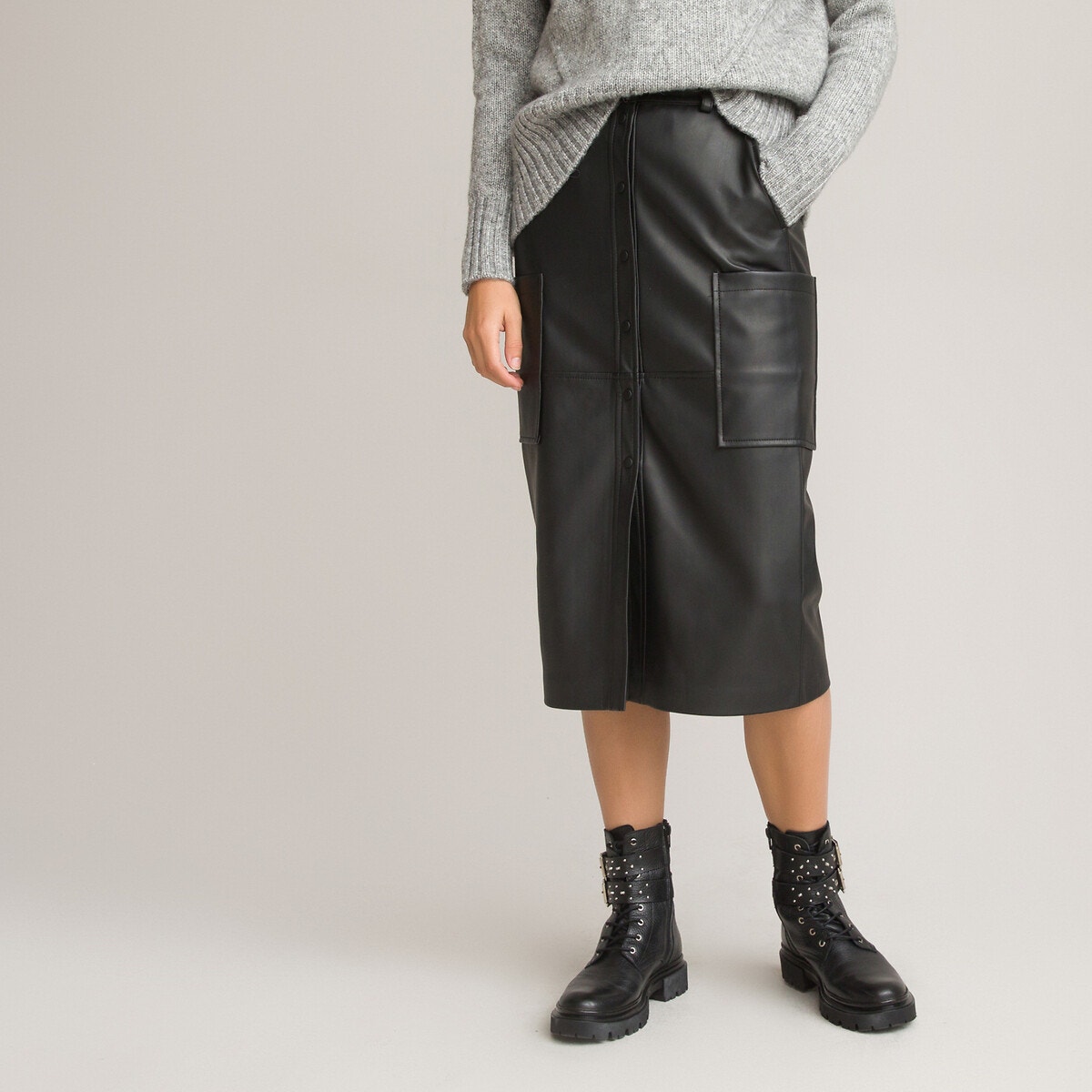 Jupe simili cuir la redoute sales