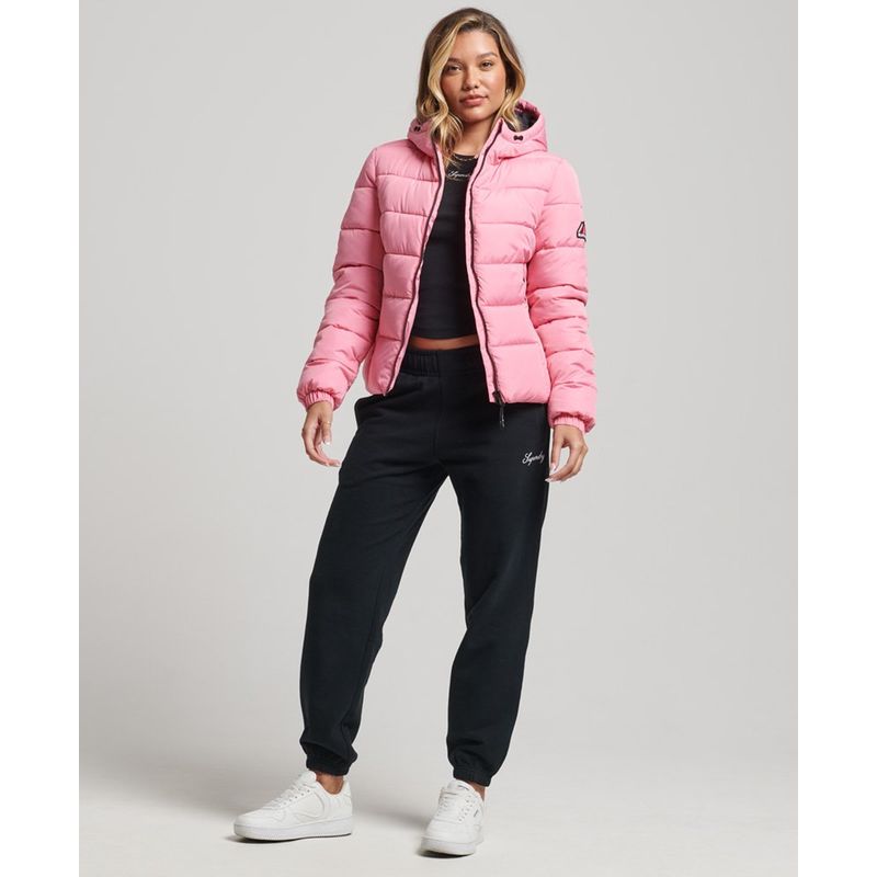 Veste superdry femme grise best sale et rose