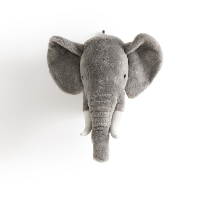 Decoración de pared infantil cabeza de elefante, Hayi LA REDOUTE INTERIEURS image 0