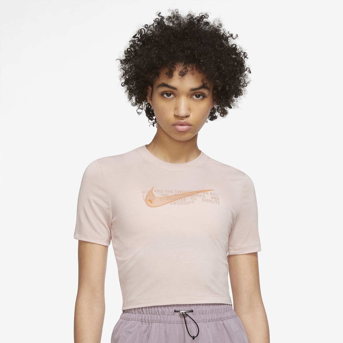 Tee shirt femme discount nike pas cher