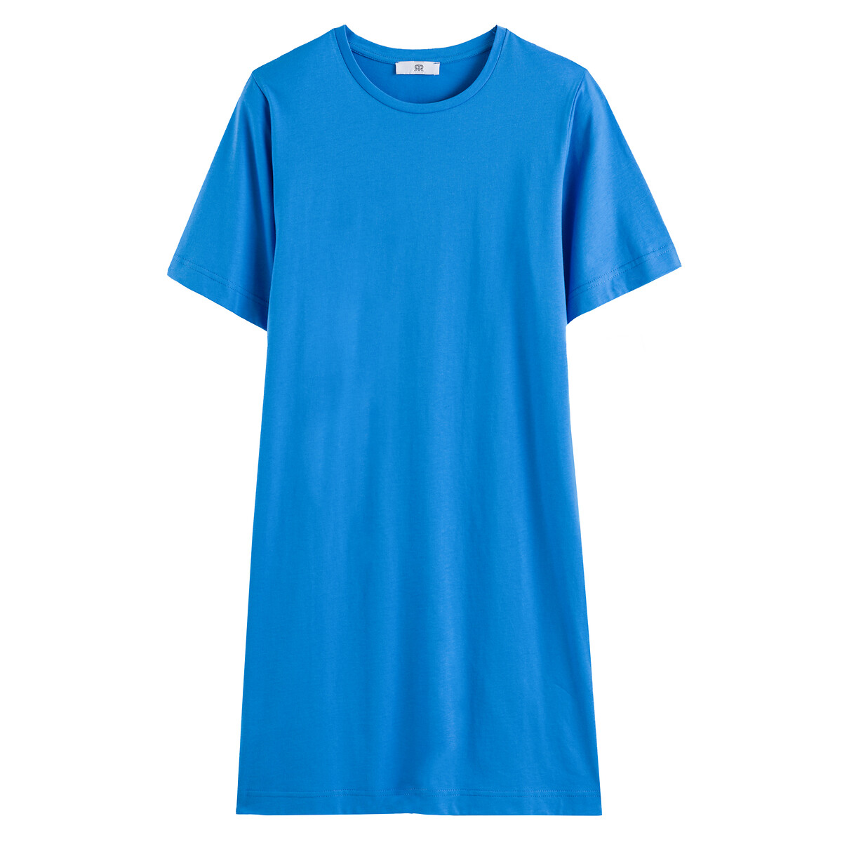 Robe t shirt col rond manches courtes La Redoute Collections La