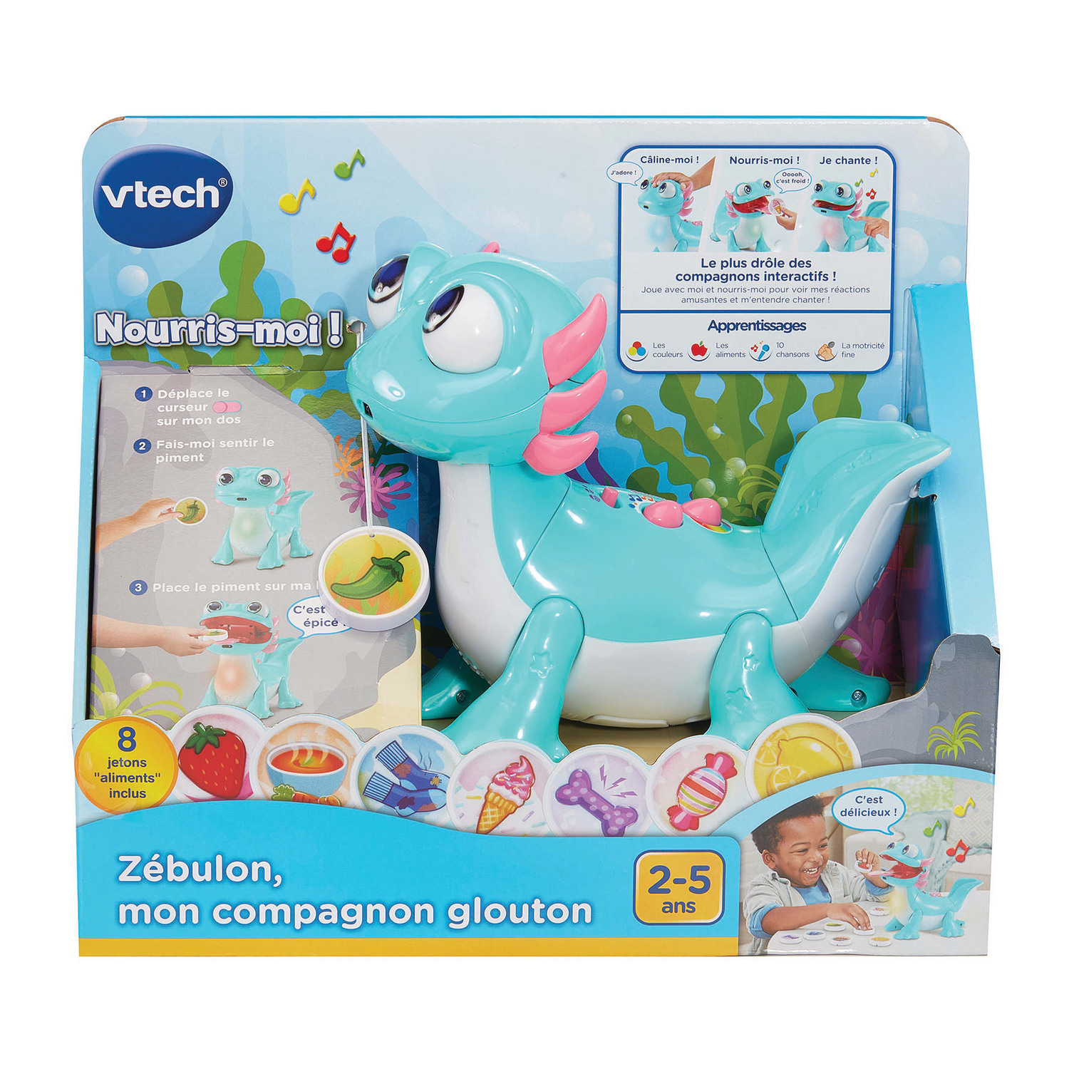 Zebulon, mon compagnon glouton, VTECH