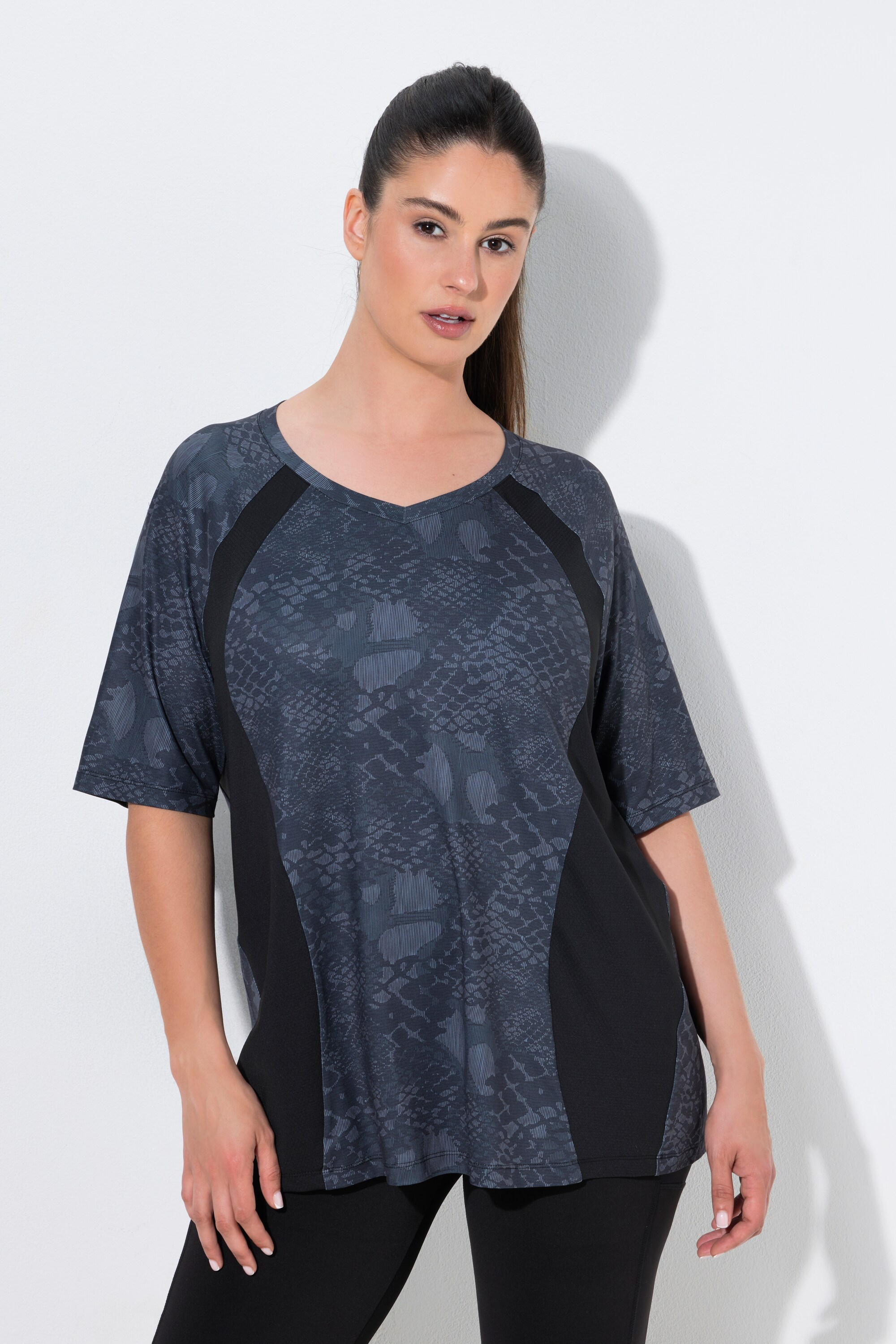 T-shirt technique, motif peau de serpent, ULLA POPKEN