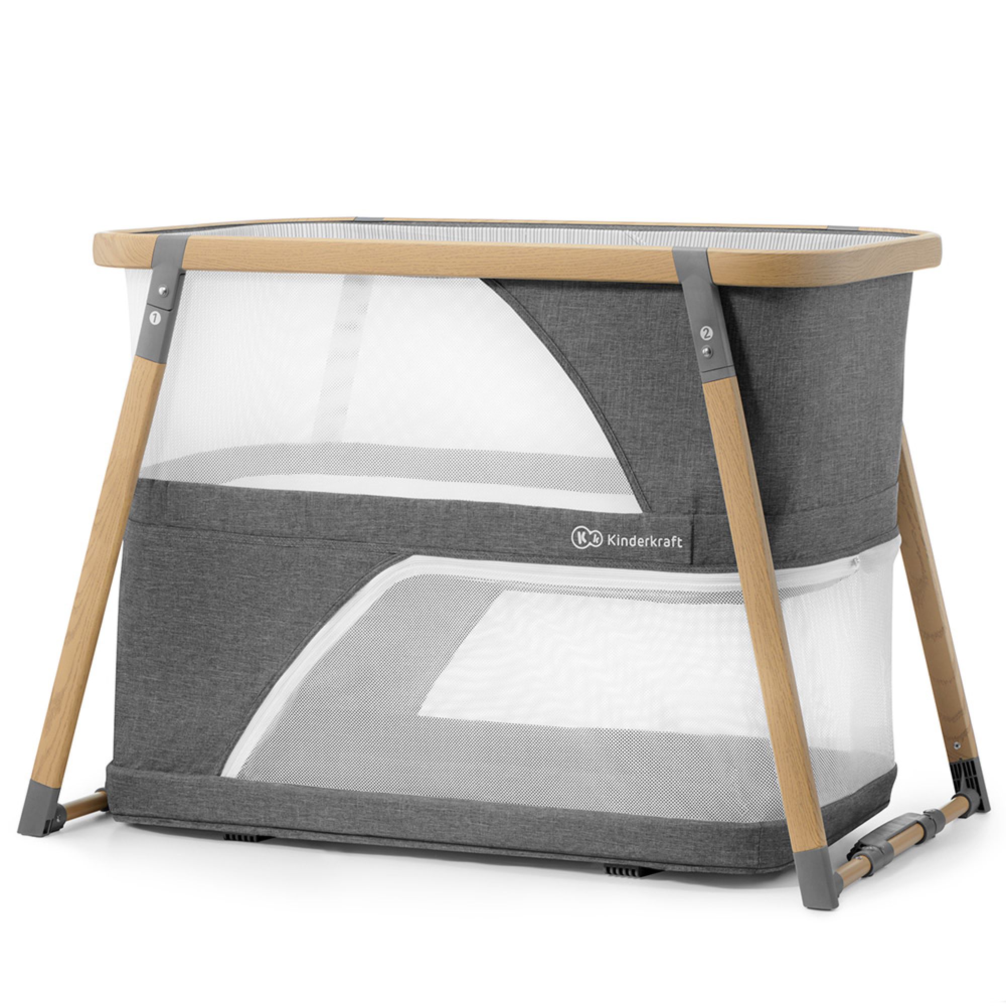 Lit de voyage Sofi 4 en 1 - Grey, KINDERKRAFT