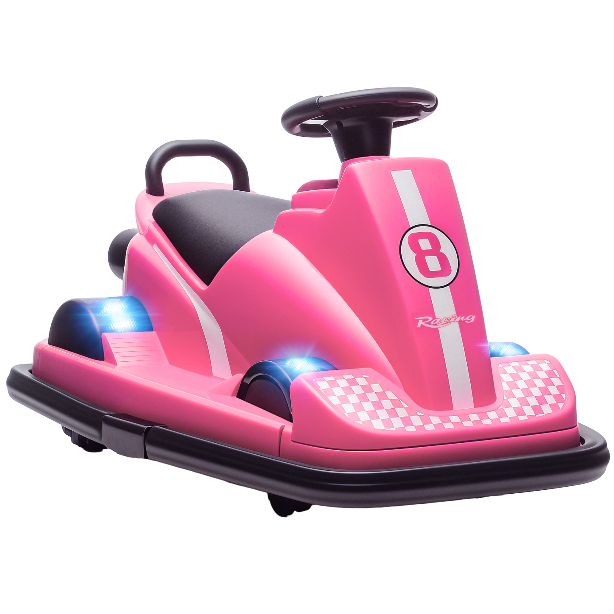 Voiture électrique pour enfants Métal Rose, AIYAPLAY