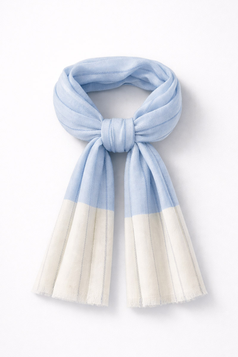 Foulard rayé en coton, ARMOR-LUX