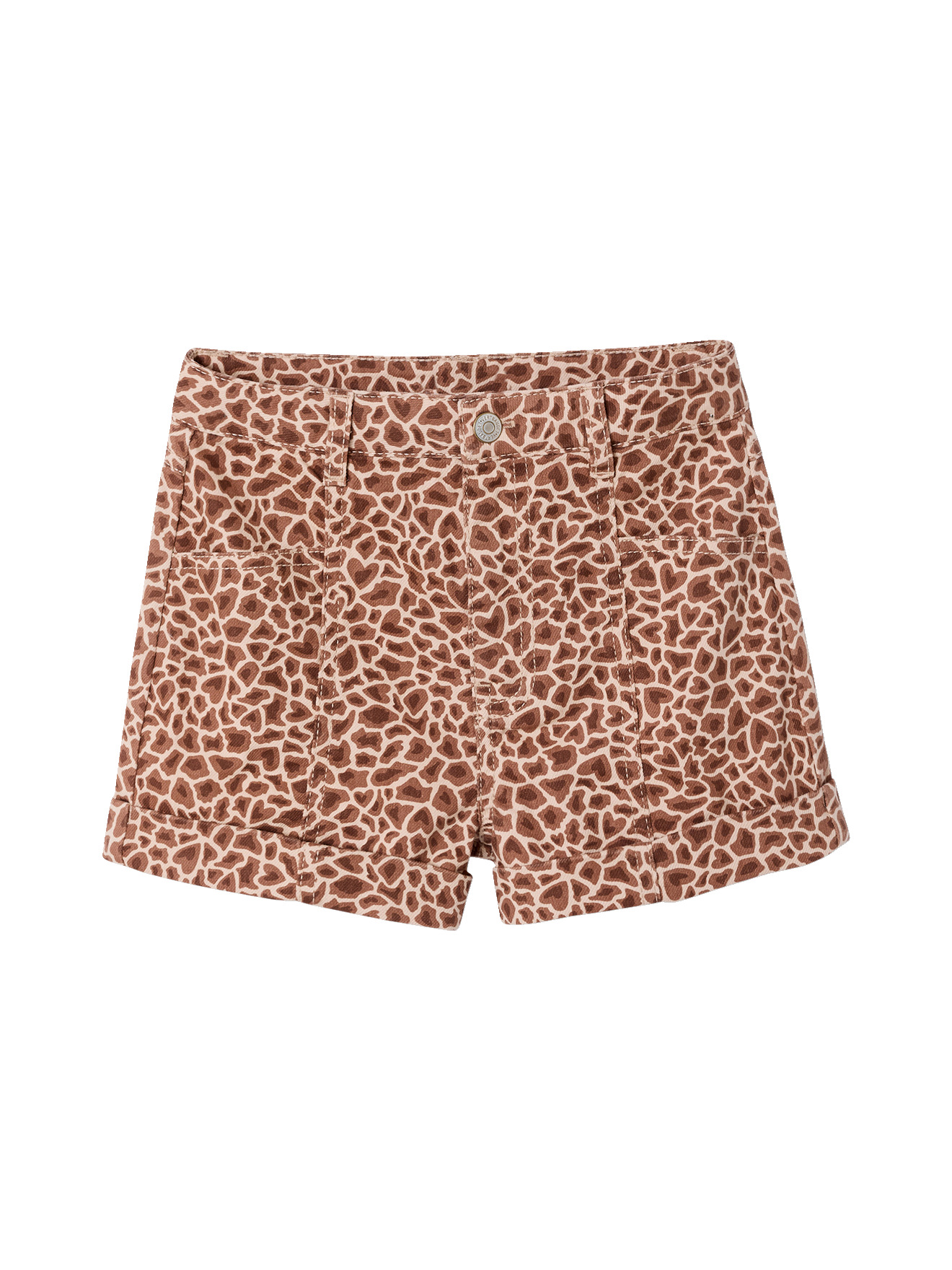 Short twill imprimé, VERTBAUDET