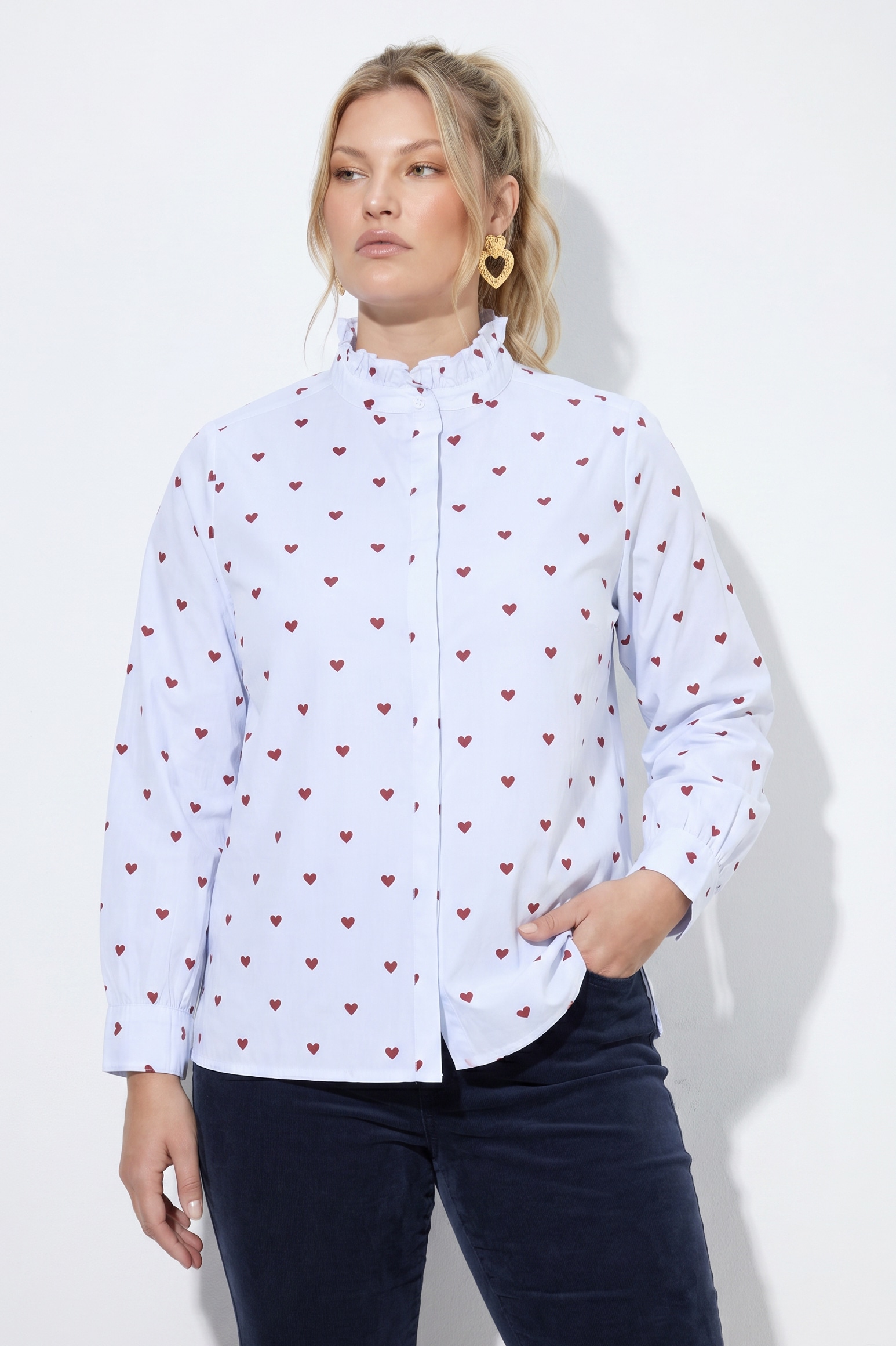Chemisier motif cœurs, ULLA POPKEN