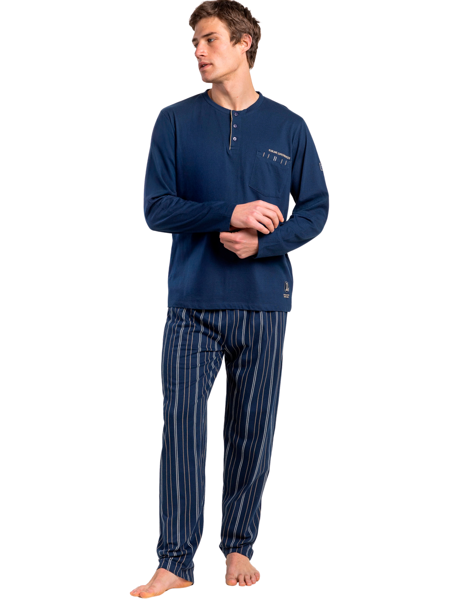 Pyjama pantalon top manches longues Sublime Experiences, ADMAS