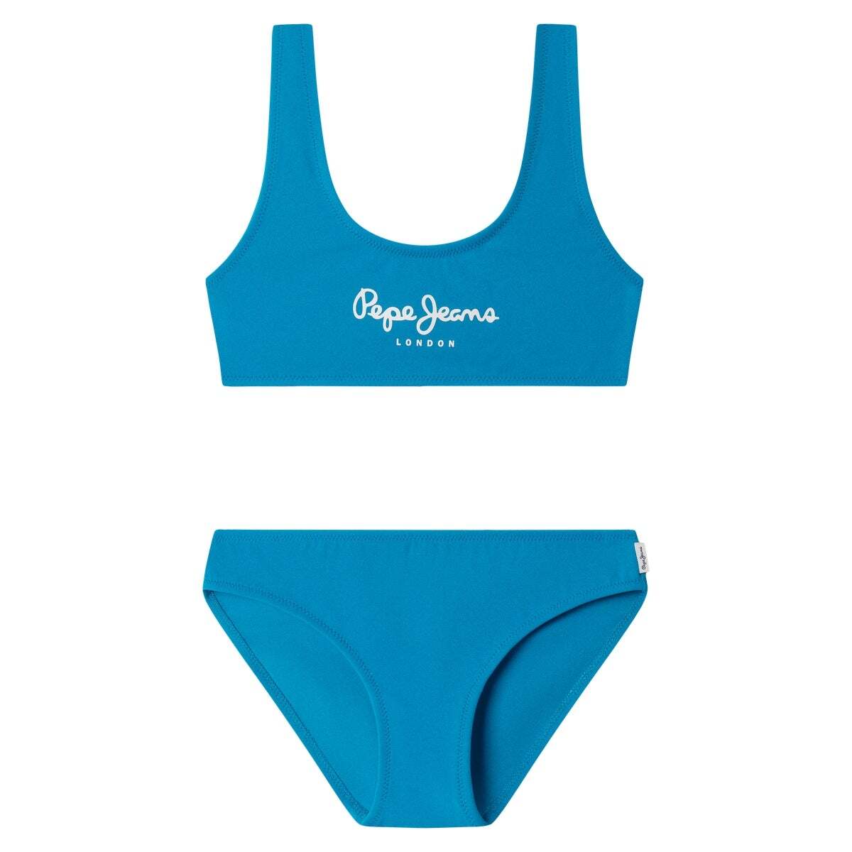 Haut De Bikini Avec Logo Imprimé, PEPE JEANS