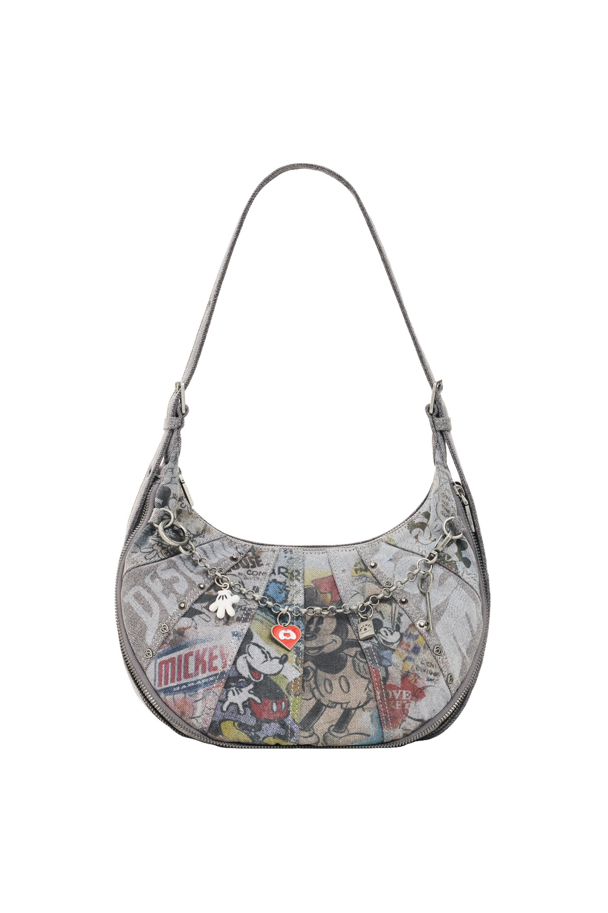 Sac denim moyen Mickey™, DESIGUAL