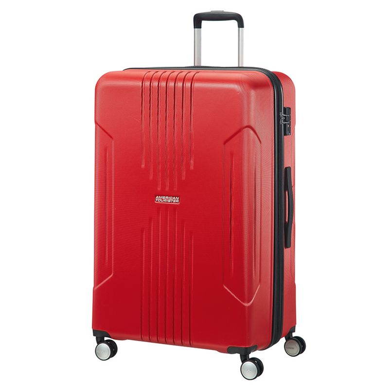 scan eternal nobody Valise 4 roues 78cm tracklite flame red American Tourister | La Redoute