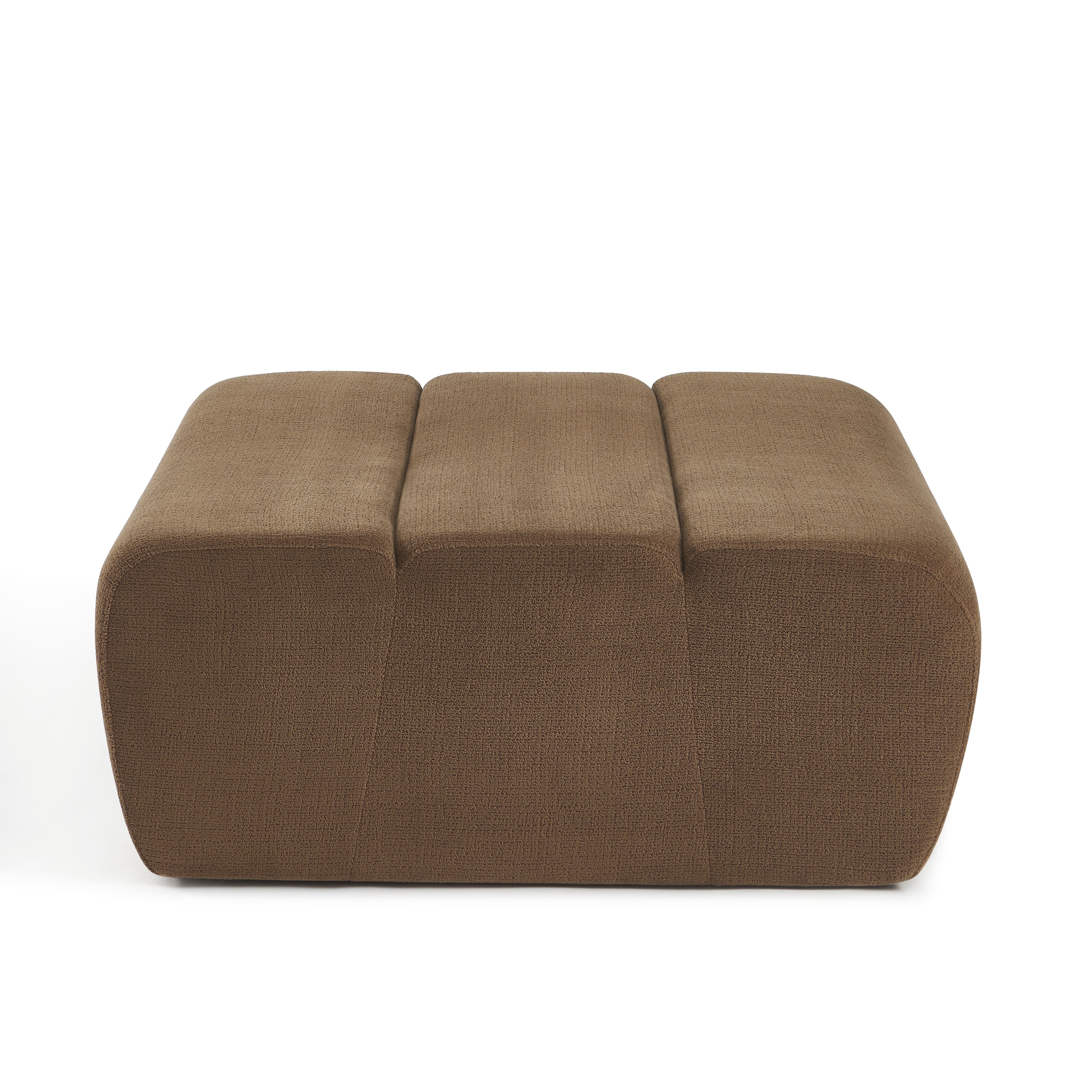 Pouf 1 place en tissu, PANTONE