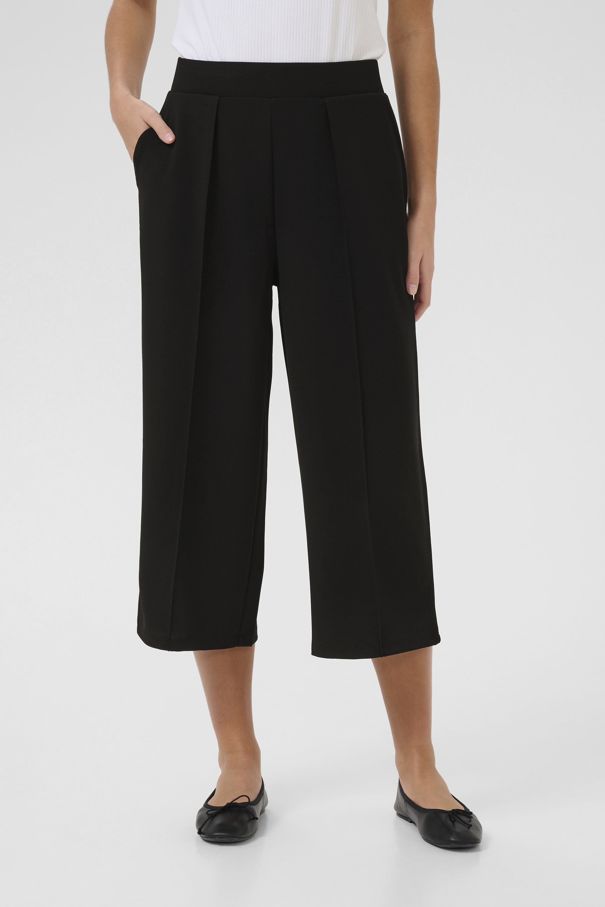 Casual pants, CREAM