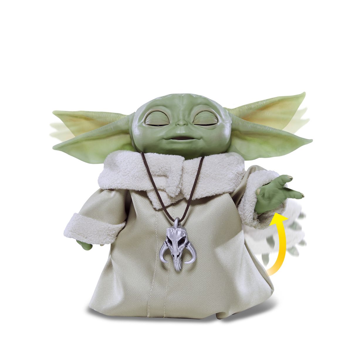 Star Wars The Mandalorian The Child Edition Animatronique Aka Bebe Yoda Hasbro La Redoute