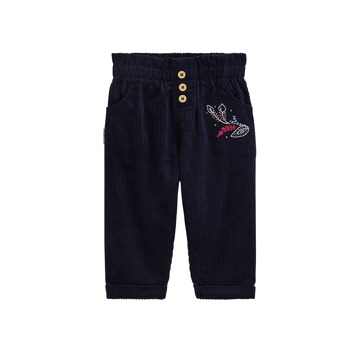 Pantalon bébé en velours côtelé Ilana, PETIT BEGUIN
