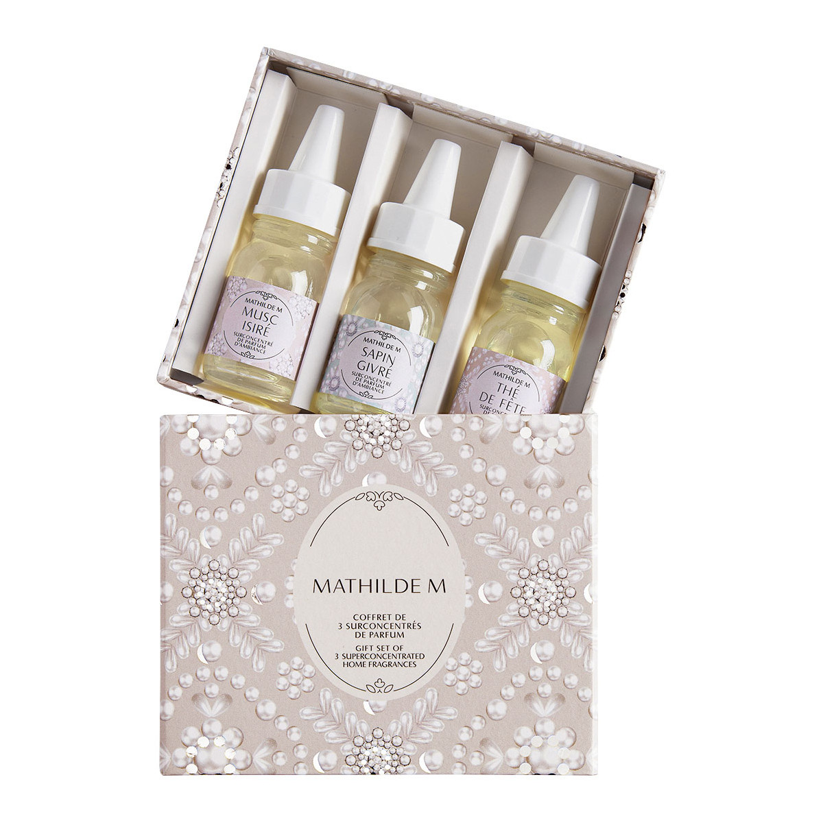 Coffret de 3 surconcentrés de parfum d'ambiance, MATHILDE M