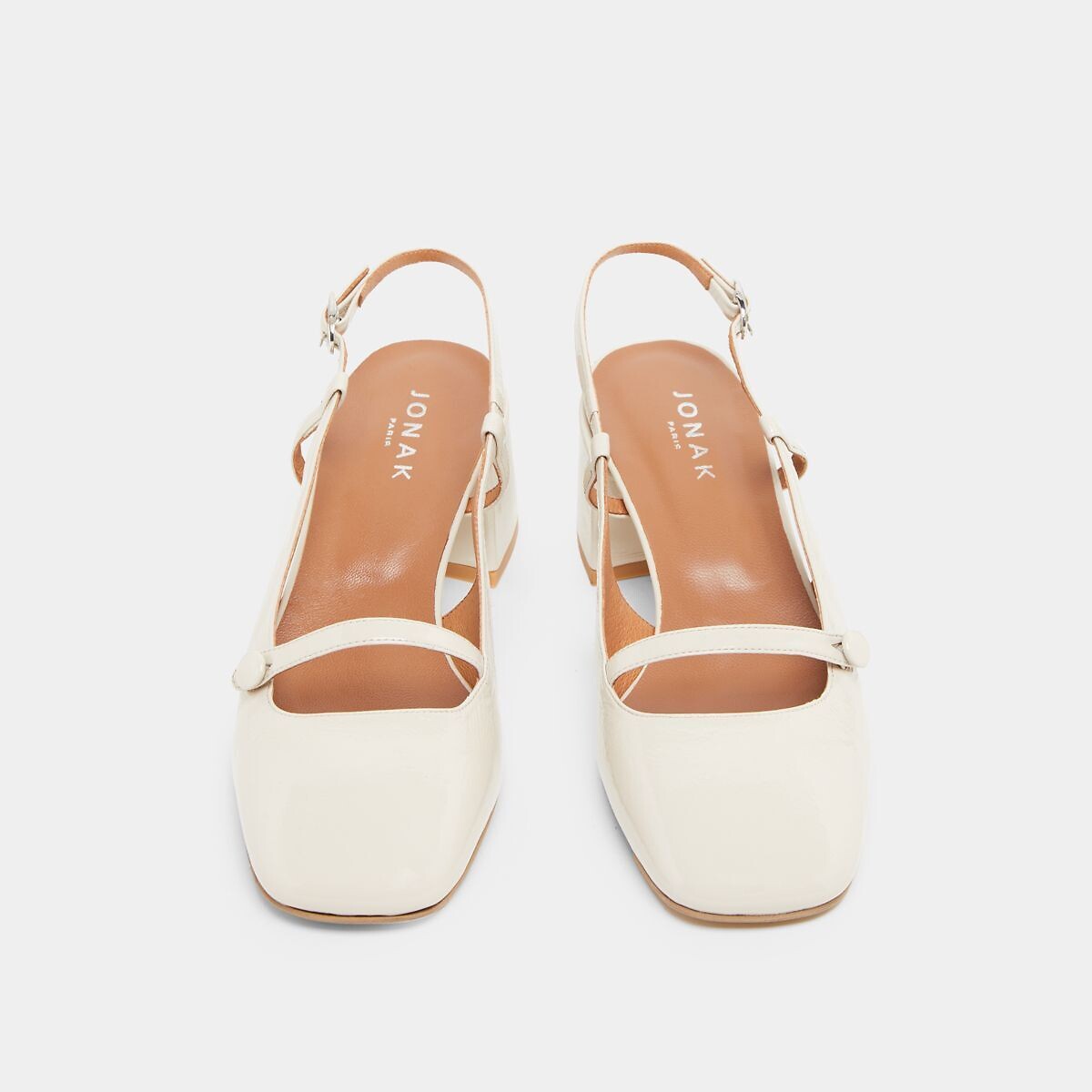 Jonak Zapatos slingback de piel «Dario» — photo 3