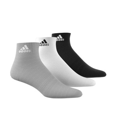 Pack of 3 Pairs of Sportswear Cushioned Socks in Cotton Mix adidas Performance