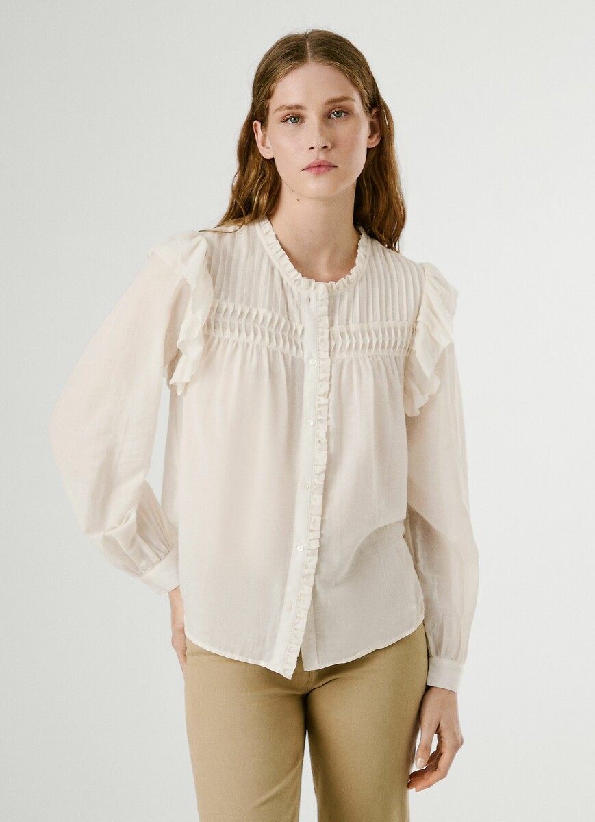 Loir Ruffled Blouse, PEPE JEANS