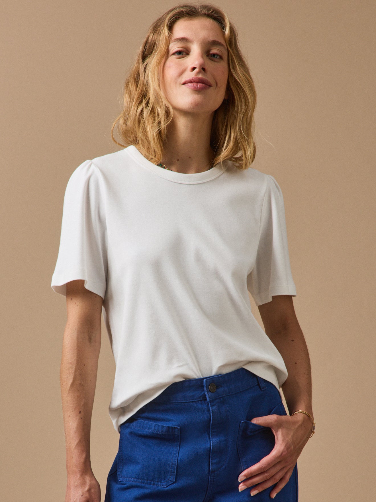 T-shirt manches courtes coton biologique, CYRILLUS