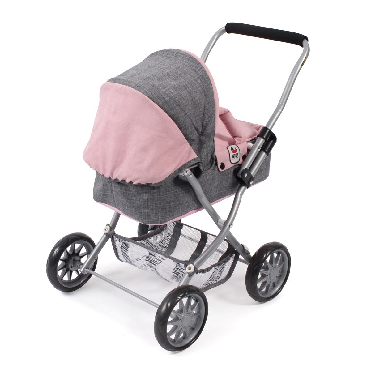 Bayer Chic 2000-Landau pour poupée Smarty Gris//Rose 555-15