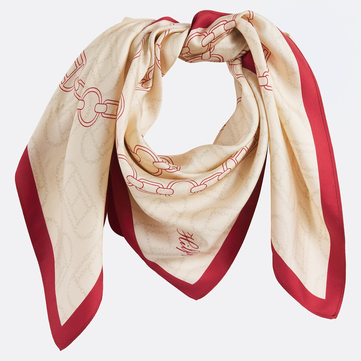 Chain Silk Scarf, TOMMY HILFIGER