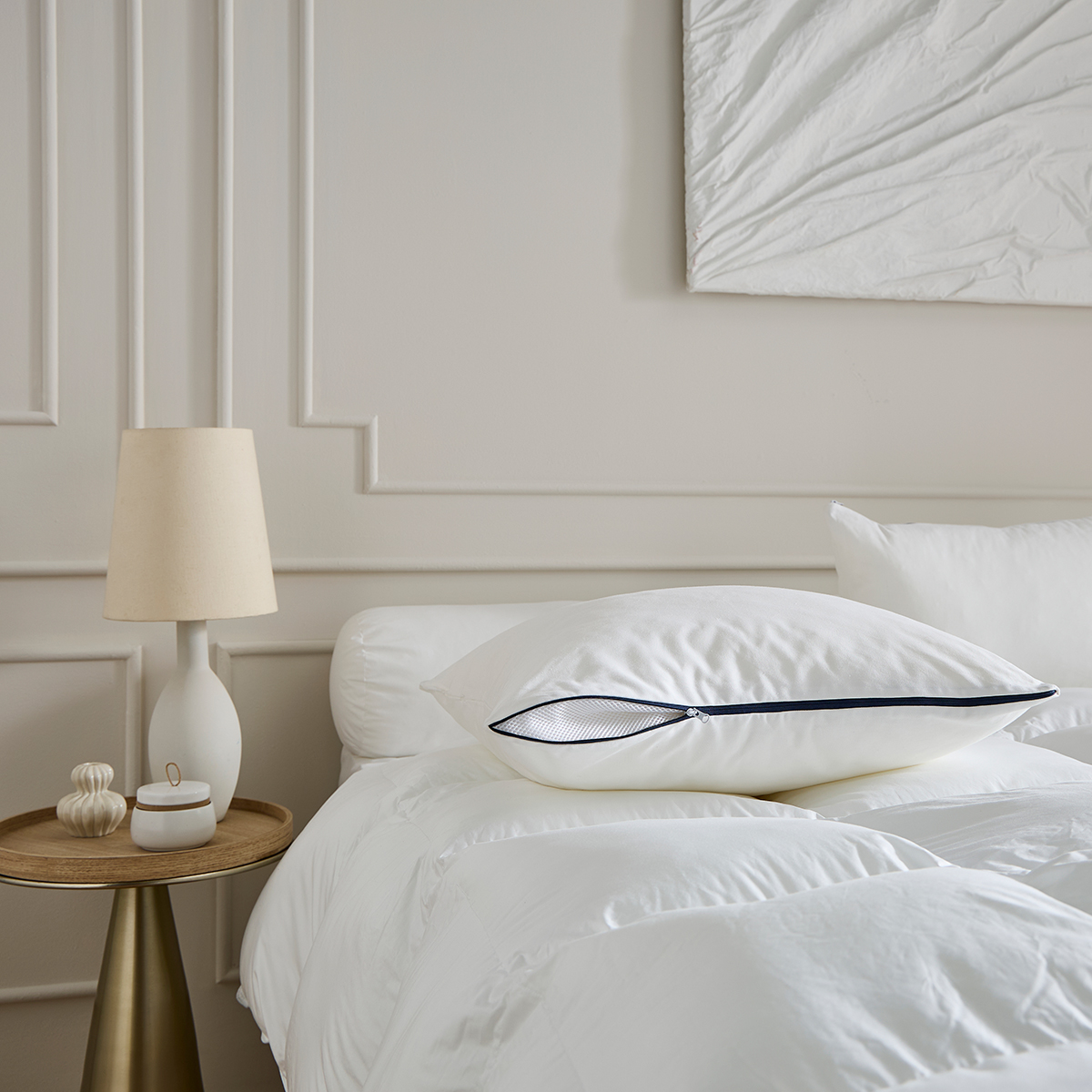 Oreiller Hauteur Réglable - Sensation duvet - Medium, DROUAULT