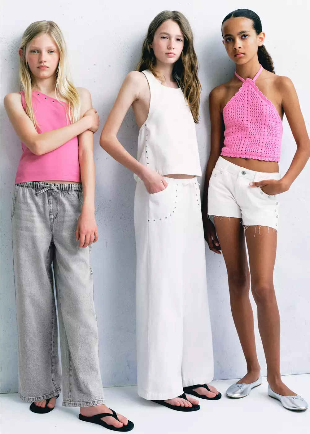 Pantalon long à clous, MANGO KIDS