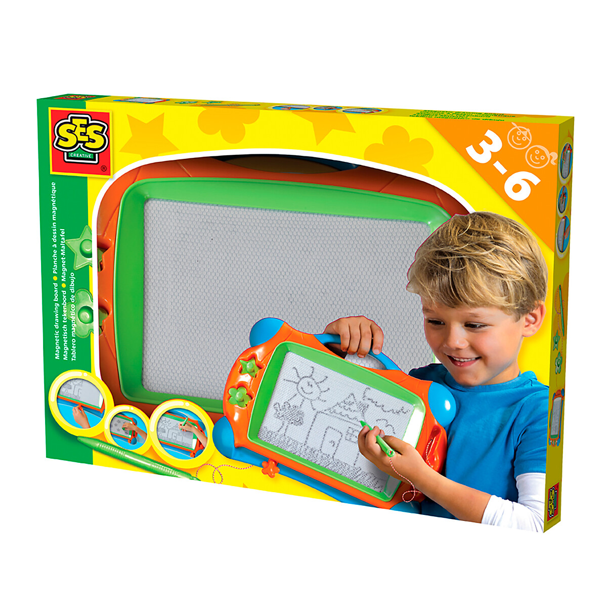 Brinquedo Quadro mágico magnético, da SES, SES