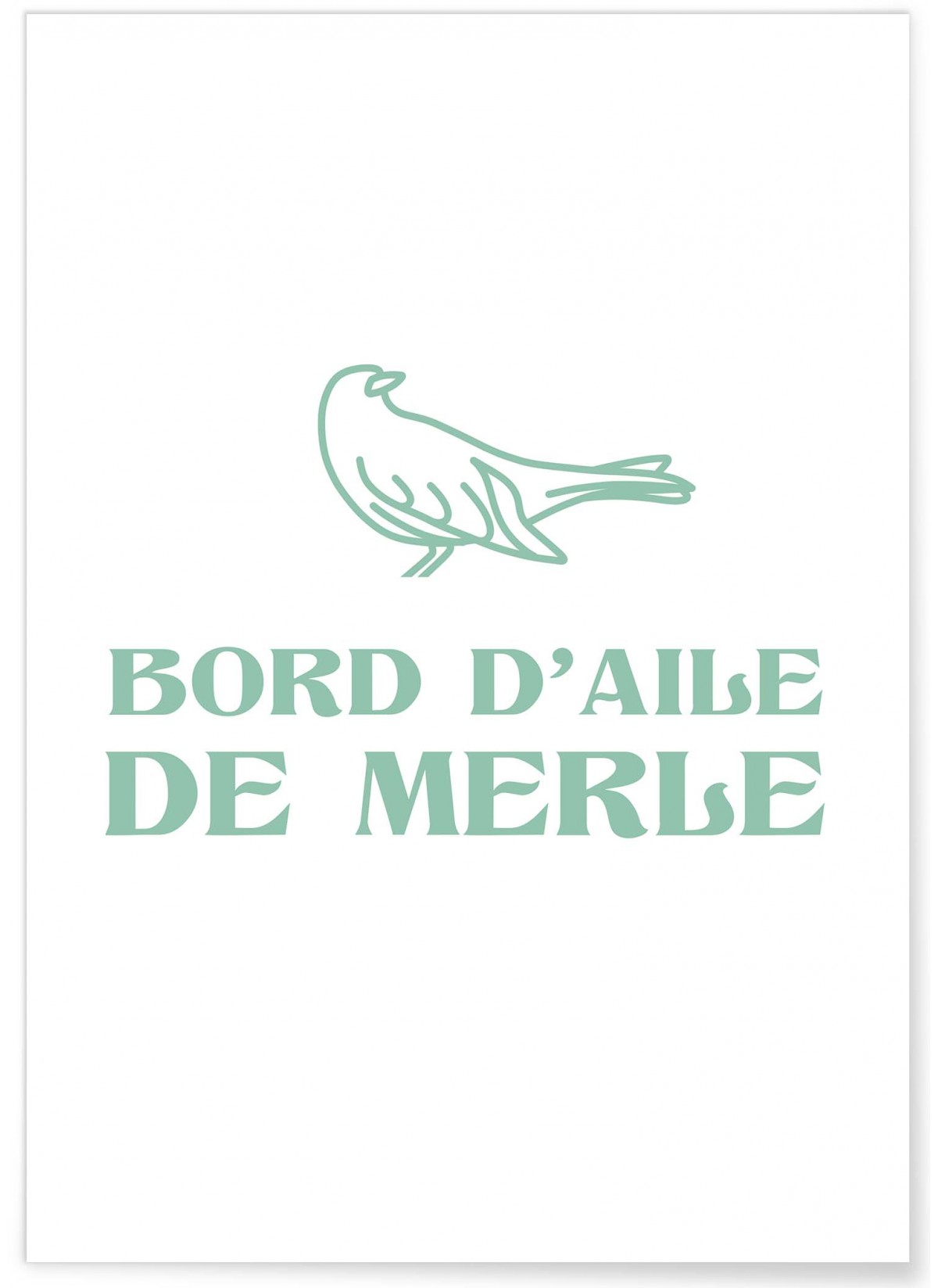 Affiche Bord d'aile, L'AFFICHERIE