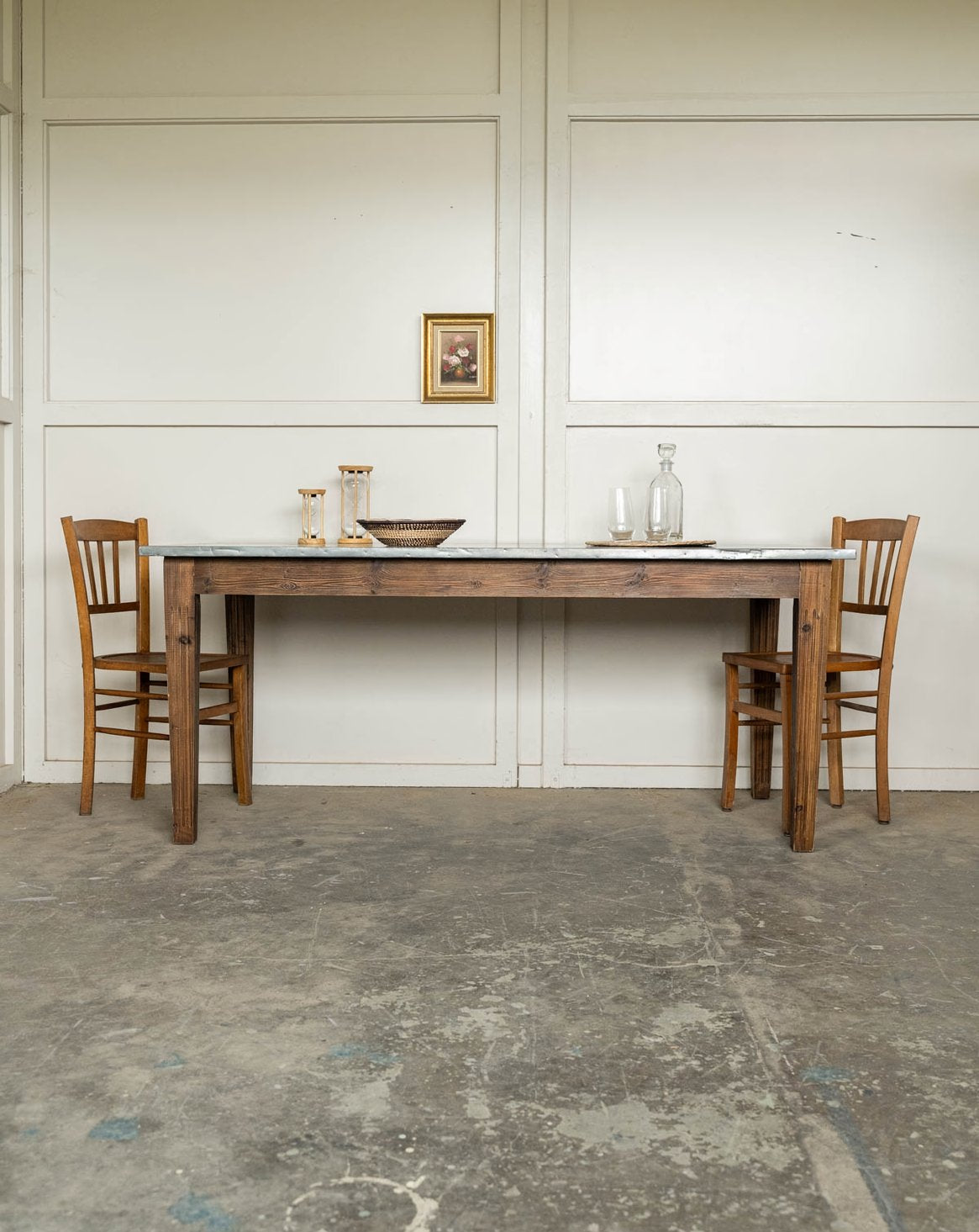Grande table à manger de campagne Romy N°1556 - Bon état, DEBONGOUT