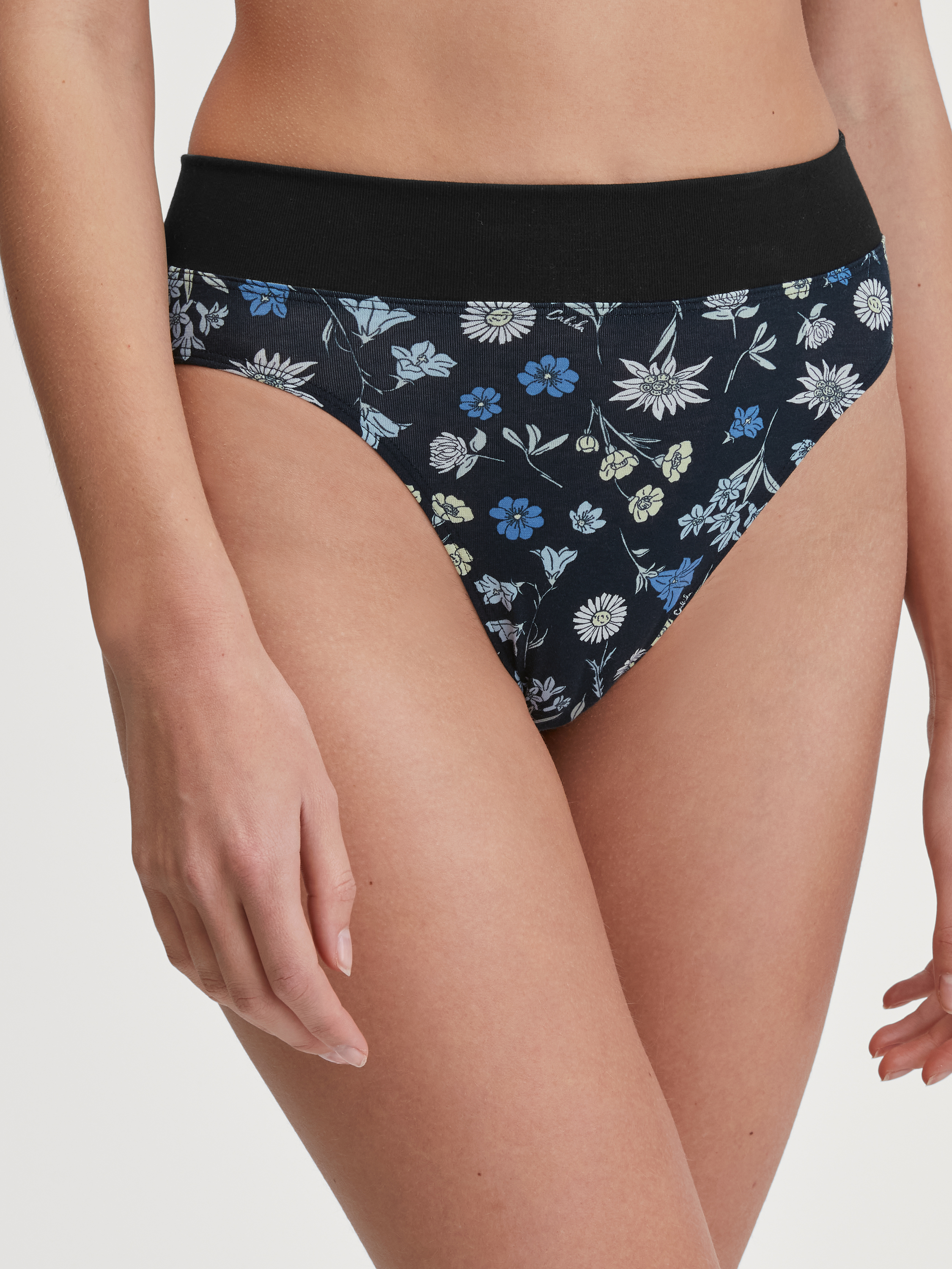 Culotte taille haute Coton ELASTIC TREND, CALIDA