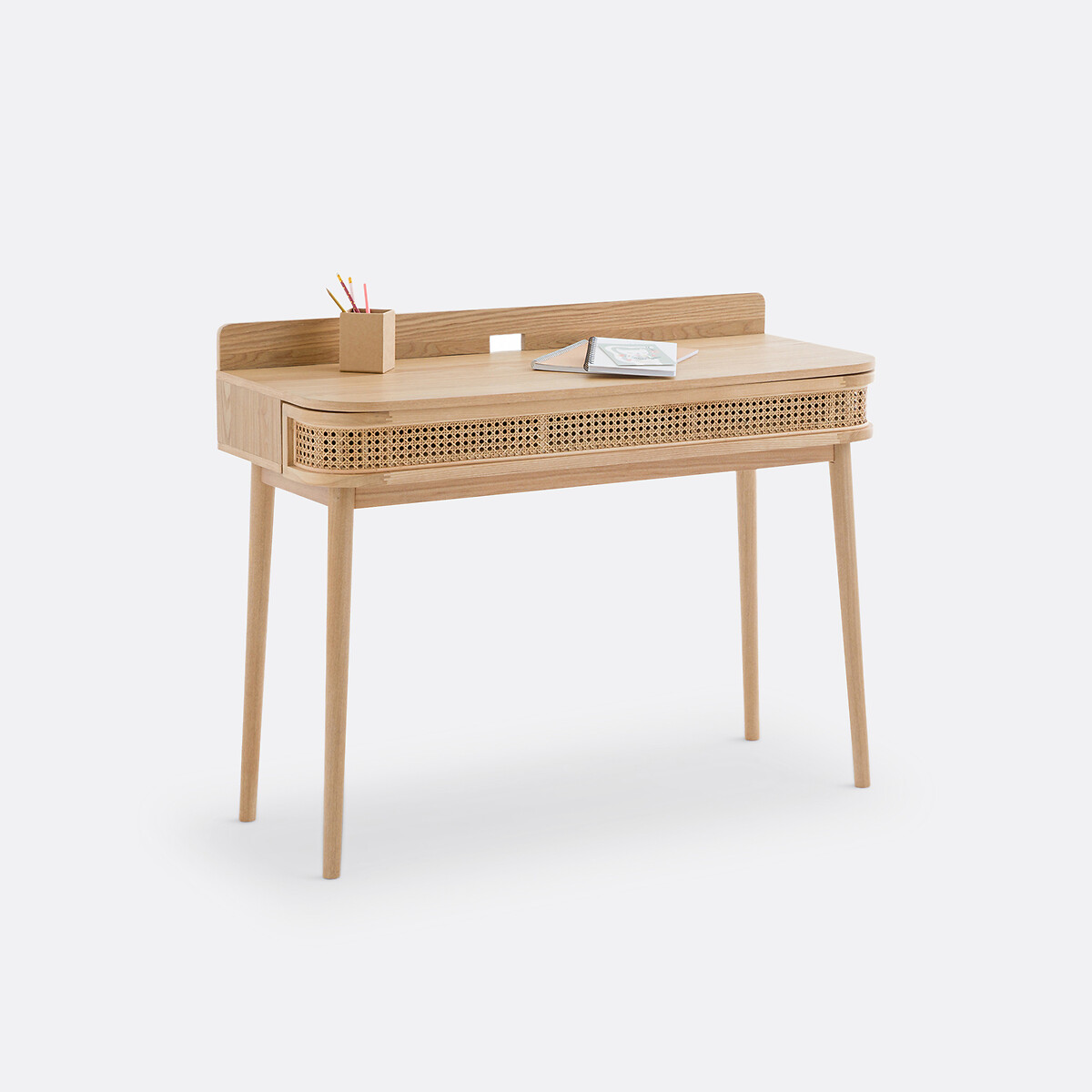 Bureau 1 Tiroir Cannage, Laora