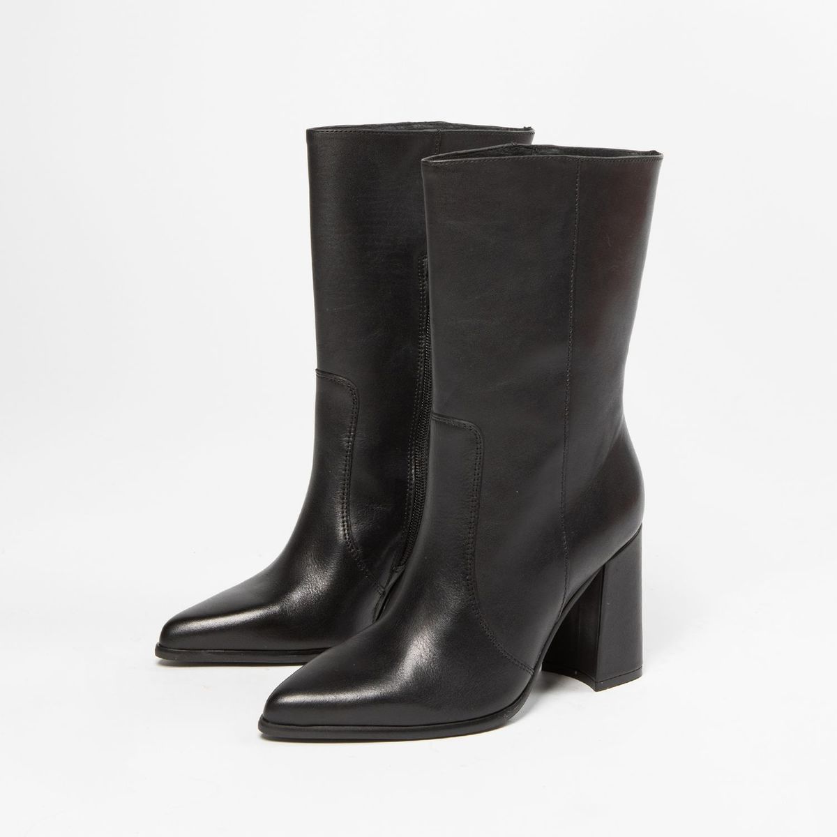 Bottines avec talon cubain Sacha La Redoute