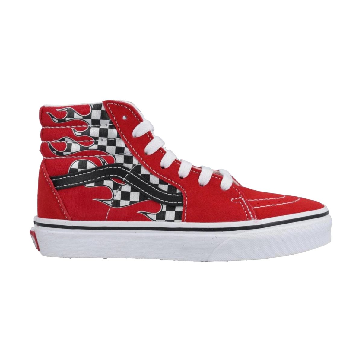 Vans hotsell rouge montante